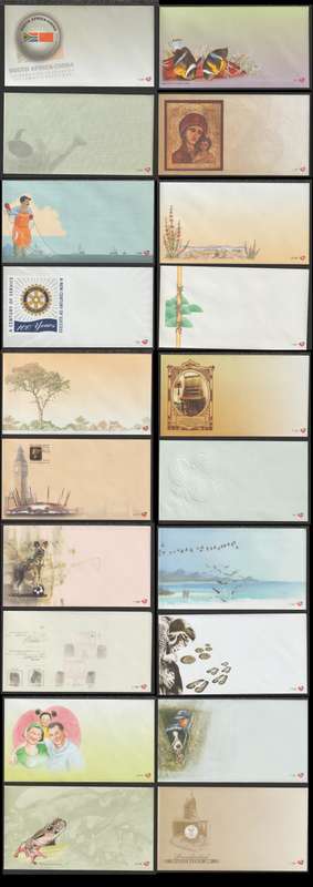 South Africa 20 UnserveUnused FDC`s Great Lot (Like New)